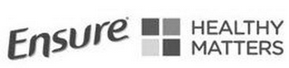 ENSURE HEALTHY MATTERS logo