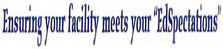 ENSURING YOUR FACILITY MEETS YOUR "EDSPECTATIONS" logo
