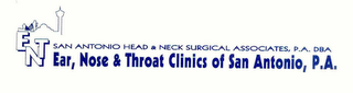 ENT SAN ANTONIO HEAD & NECK SURGICAL ASSOCIATES, P.A. DBA EAR, NOSE & THROAT CLINICS OF SAN ANTONIO, P.A. logo