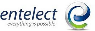 ENTELECT EVERYTHING IS POSSIBLE E logo