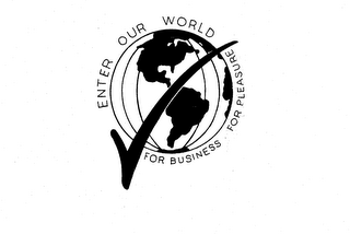 ENTER OUR WORLD FOR BUSINESS FOR PLEASURE logo