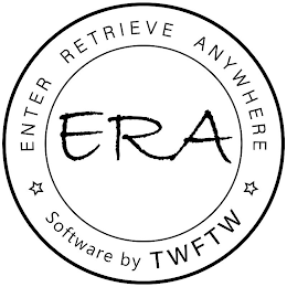 ENTER RETRIEVE ANYWHERE ERA SOFTWARE BY TWFTW logo