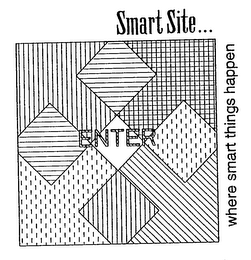 ENTER SMART SITE... WHERE SMART THINGS HAPPEN logo