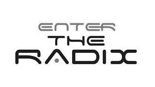 ENTER THE RADIX logo