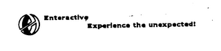 ENTERACTIVE EXPERIENCE THE UNEXPECTED! logo
