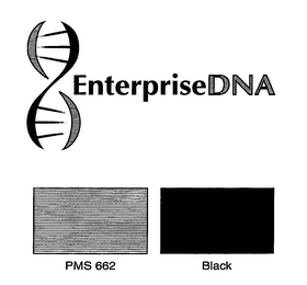 ENTERPRISEDNA PMS 662 BLACK logo