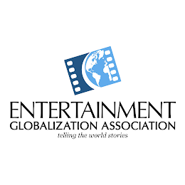 ENTERTAINMENT GLOBALIZATION ASSOCIATION TELLING THE WORLD STORIES logo