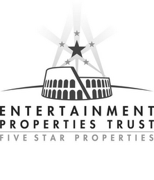 ENTERTAINMENT PROPERTIES TRUST FIVE STAR PROPERTIES logo