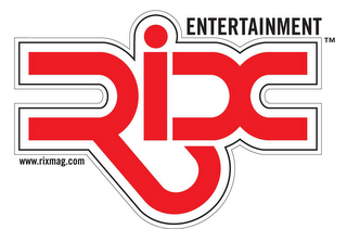 ENTERTAINMENT RIX WWW.RIXMAG.COM logo