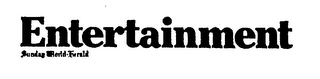ENTERTAINMENT SUNDAY WORLD-HERALD logo