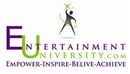 ENTERTAINMENT UNIVERSITY.COM EMPOWER-INSPIRE-BELIVE-ACHIEVE logo