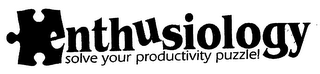 ENTHUSIOLOGY SOLVE YOUR PRODUCTIVITY PUZZLE! logo