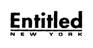 ENTITLED NEW YORK logo