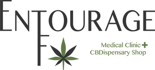 ENTOURAGE FX MEDICAL CLINIC CBDISPENSARY SHOP logo