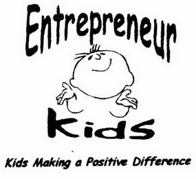 ENTREPRENEUR KIDS KIDS MAKING A POSITIVE DIFFERENCE logo