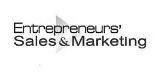 ENTREPRENEURS' SALES & MARKETING logo