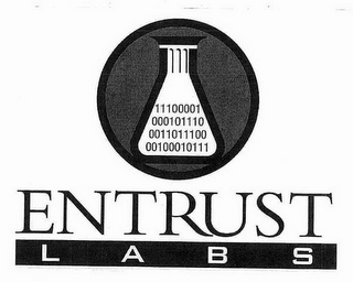 ENTRUST LABS 11100001 000101110 0011011100 00100010111 logo