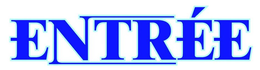ENTRÉE logo
