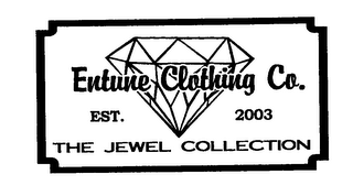 ENTUNE CLOTHING CO. EST. 2003 THE JEWEL COLLECTION logo