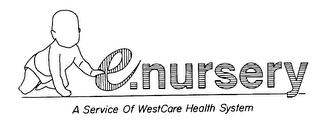 E.NURSERY A SERVICE OF WESTCARE HEALTH SYSTEM logo