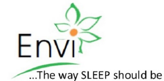 ENVI ...THE WAY SLEEP SHOULD BE logo