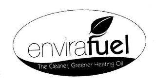 ENVIRAFUEL THE CLEANER, GREENER HEATING OIL logo