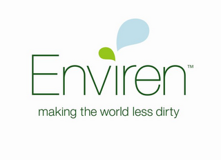 ENVIREN MAKING THE WORLD LESS DIRTY logo