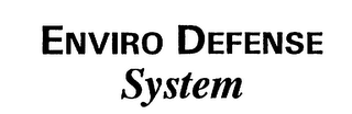 ENVIRO DEFENSE SYSTEM logo