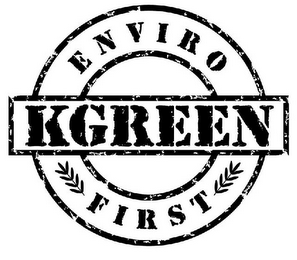 ENVIRO FIRST KGREEN logo
