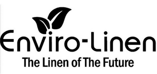 ENVIRO-LINEN THE LINEN OF THE FUTURE logo