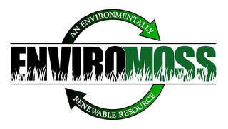 ENVIROMOSS AN ENVIRONMENTALLY RENEWABLE RESOURSE logo