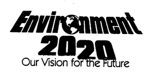 ENVIRONMENT 2020 OUR VISION FOR THE FUTURE logo