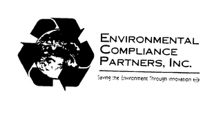 ENVIRONMENTAL COMPLIANCE PARTNERS, INC. SAVING THE ENVIRONMENT THROUGH INNOVATION logo