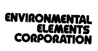 ENVIRONMENTAL ELEMENTS CORPORATION logo