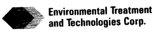 ENVIRONMENTAL TREATMENT AND TECHNOLOGIES CORP logo