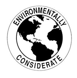 ENVIRONMENTALLY CONSIDERATE logo