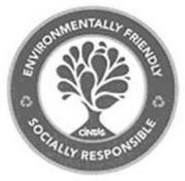 ENVIRONMENTALLY FRIENDLY AND SOCIALLY RESPONSIBLE CINTAS logo