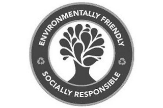 ENVIRONMENTALLY FRIENDLY SOCIALLY RESPONSIBLE logo