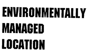 ENVIRONMENTALLY MANAGED LOCATION logo