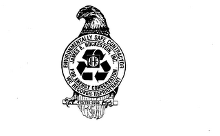ENVIRONMENTALLY SAFE CONTRACTOR JAMES E. HUCKESTEIN, INC. FOR ENERGY CONSERVATION WE RECOVER REFRIGERANT logo