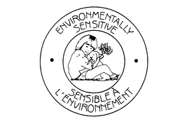 ENVIRONMENTALLY SENSITIVE SENSIBLE A L'ENVIRONNEMENT logo