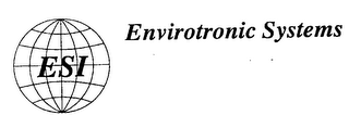 ENVIROTRONIC SYSTEMS ESI logo