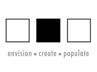 ENVISION CREATE POPULATE logo