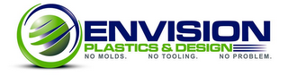 ENVISION PLASTICS & DESIGN NO MOLDS. NO TOOLING. NO PROBLEM. logo