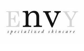 ENVY S P E C I A L I Z E D S K I N C A R E logo