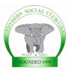 ENYIMBA SOCIAL CLUB USA PEACE & LOVE FOUNDED 1999 logo