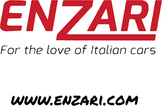 ENZARI FOR THE LOVE OF ITALIAN CARS WWW.ENZARI.COM logo