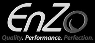 ENZO. QUALITY. PERFORMANCE. PERFECTION. logo
