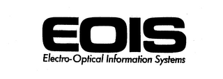 EOIS ELECTRO-OPTICAL INFORMATION SYSTEMS logo