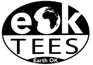 EOK TEES EARTH OK logo